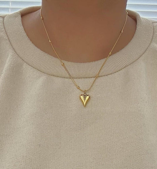 The Golden Heart Necklace