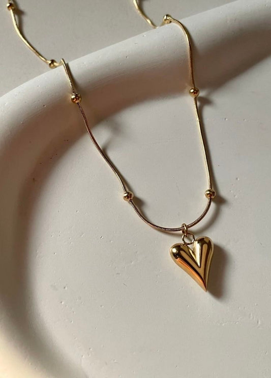The Golden Heart Necklace