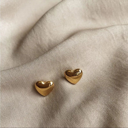 Mini Heart Studs