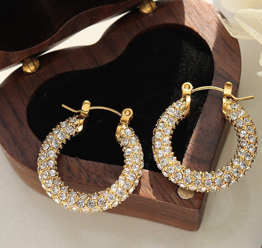 Güneş Golden Earrings