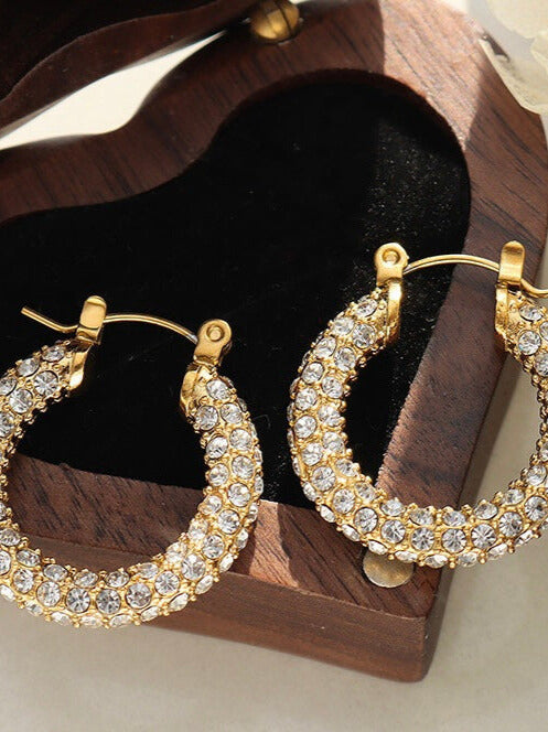 Güneş Golden Earrings