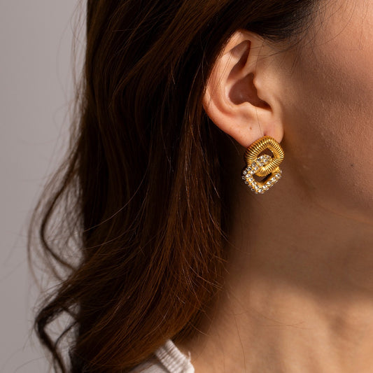 Küpe Gold Earrings