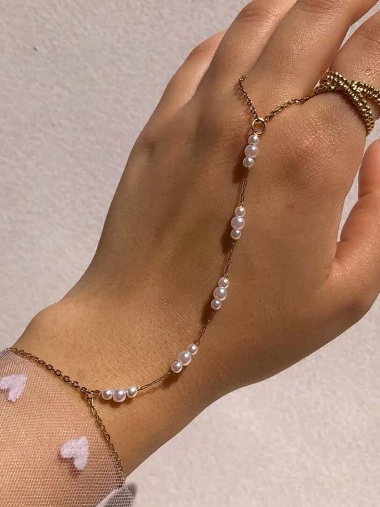 Beaded Handchain